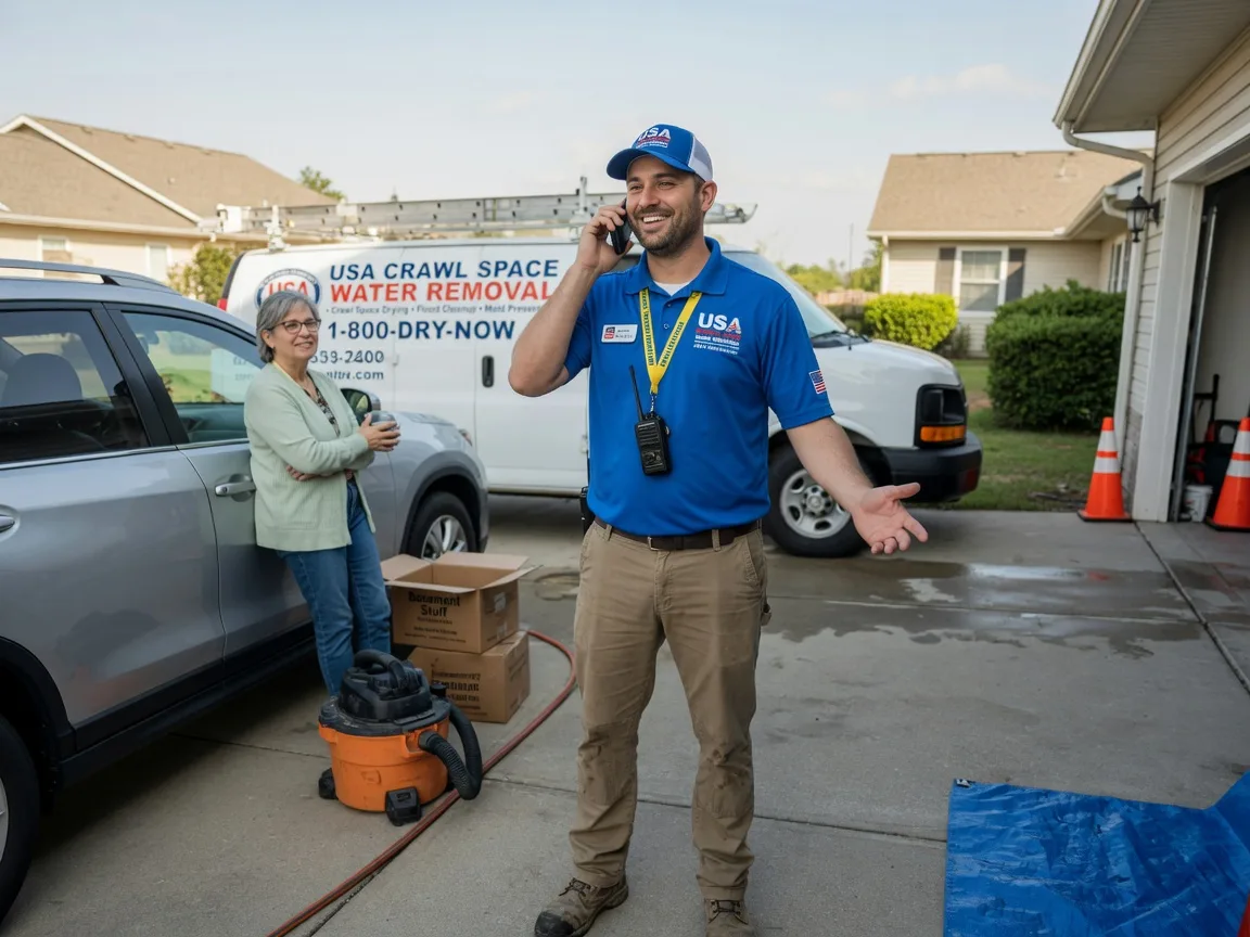 Crawl Space Water Removal Mount Hope, WV FAQs